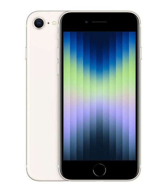 iPhoneSE 第3世代[64GB] SIMフリー MMYD3J スターライト【安心…_画像1