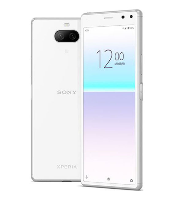 Xperia 8 Lite SOV44[64GB] UQモバイル ホワイト【安心保証】_画像1