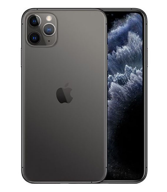 iPhone11 Pro Max[64GB] SIMロック解除 au スペースグレイ【安…_画像1