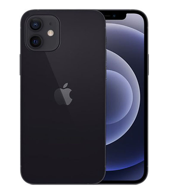 iPhone12[64GB] au MGHN3J ブラック【安心保証】_画像1