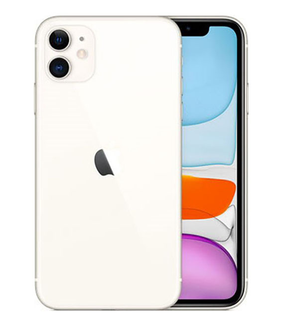 iPhone11[64GB] SIMフリー MHDC3J ホワイト【安心保証】_画像1