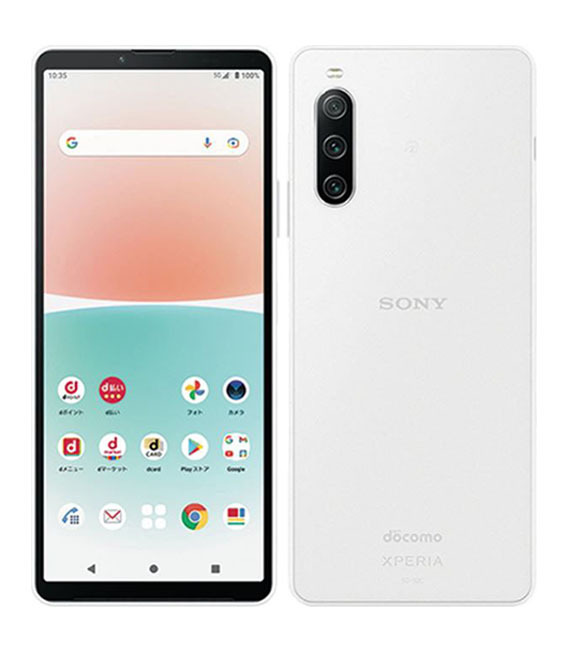 Xperia 10 IV SO-52C[128GB] docomo ホワイト【安心保証】_画像1