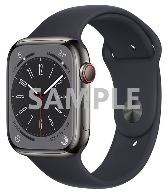 Series8[45mm セルラー]ステンレススチール 各色 Apple Watch …_画像1