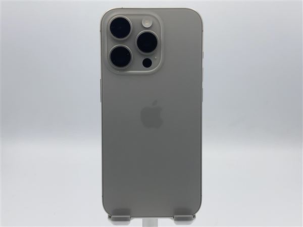 iPhone15 Pro[128GB] SIMフリー MTU93J ナチュラルチタニウム …_画像2