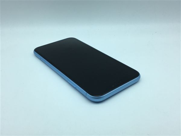 iPhoneXR[128GB] docomo MT0U2J ブルー【安心保証】_画像4