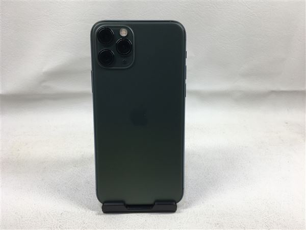 iPhone11 Pro[64GB] SIMロック解除 au ミッドナイトグリーン【…_画像3