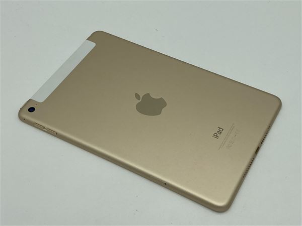 iPadmini 7.9インチ 第4世代[16GB] セルラー au ゴールド【安 …_画像3