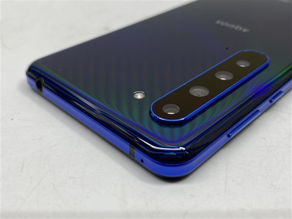 AQUOS R5G SHG01[256GB] au アースブルー【安心保証】_画像5