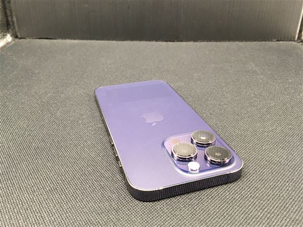 iPhone14 Pro[128GB] SIMフリー MQ0F3J ディープパープル【安 …_画像3