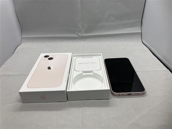 iPhone13 mini[128GB] SIMフリー MLJF3J ピンク【安心保証】_画像2