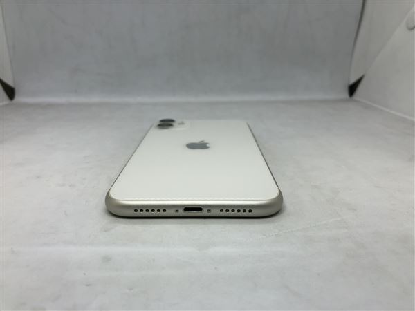 iPhone11[128GB] SoftBank MWM22J ホワイト【安心保証】_画像4