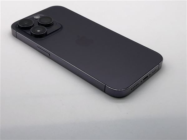 iPhone14 Pro[128GB] SIMフリー MQ0F3J ディープパープル【安 …_画像3