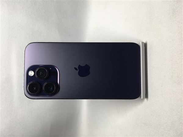 iPhone14 Pro[1TB] SIMフリー MQ313J ディープパープル【安心 …_画像2