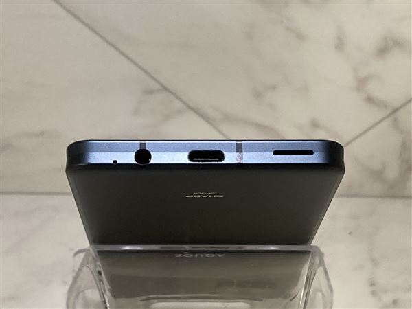 AQUOS sense6 SHG05[64GB] au ブラック【安心保証】_画像5