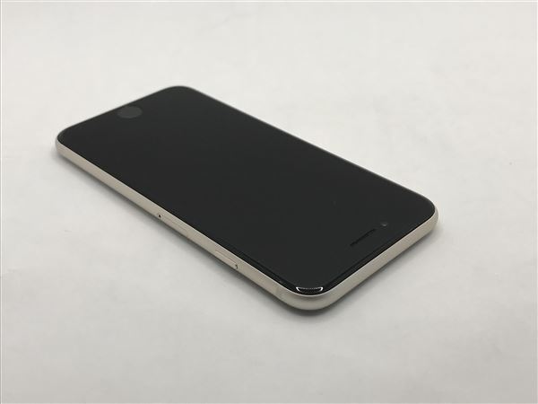 iPhoneSE 第3世代[64GB] au/UQ MMYD3J スターライト【安心保証】_画像4