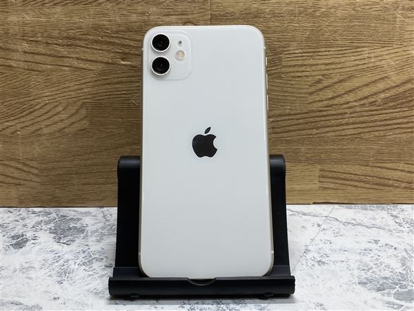 iPhone11[128GB] SIMロック解除 au/UQ ホワイト【安心保証】_画像3