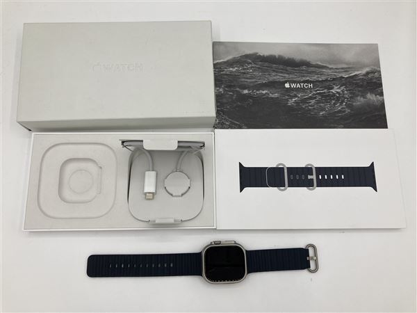 Ultra[49mm セルラー]チタニウム 各色 Apple Watch A2684【安 …_画像3