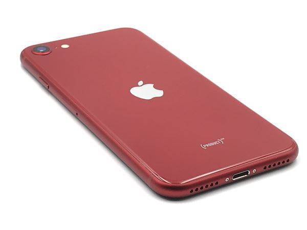 iPhoneSE 第3世代[256GB] SIMフリー MMYL3J PRODUCTRED【安心 …_画像4