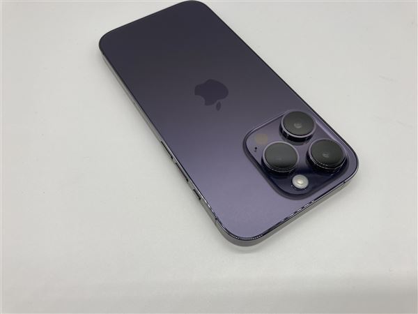 iPhone14 Pro[128GB] au MQ0F3J ディープパープル【安心保証】_画像6
