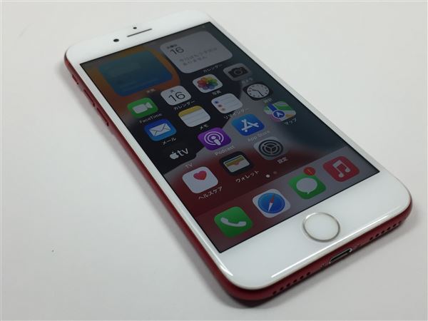 iPhone7[128GB] au MPRX2J レッド【安心保証】_画像3