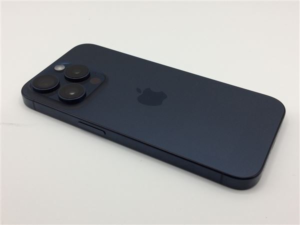 iPhone15 Pro[256GB] SIMフリー MTUG3J ブルーチタニウム【安 …_画像4