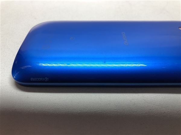 京セラ DIGNO W KYV40[16GB] UQモバイル ブルー【安心保証】_画像9