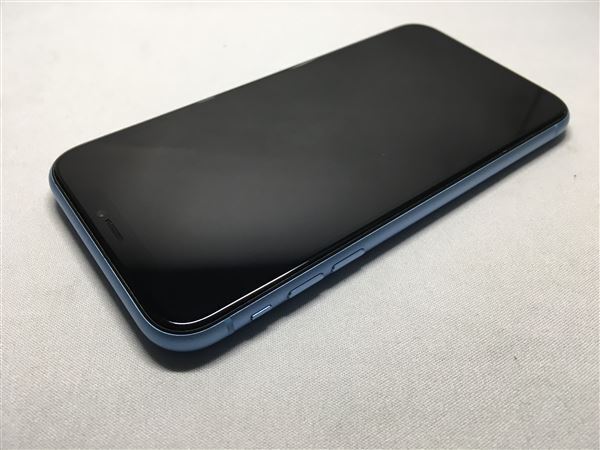 iPhoneXR[128GB] docomo MT0U2J ブルー【安心保証】_画像4