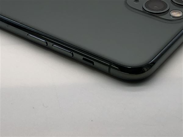 iPhone11 Pro[64GB] au NWC62J ミッドナイトグリーン【安心保 …_画像6