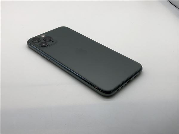iPhone11 Pro[64GB] au NWC62J ミッドナイトグリーン【安心保 …_画像3