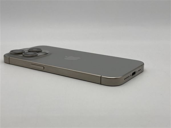 iPhone15 Pro[256GB] SIMフリー MTUF3J ナチュラルチタニウム …_画像4