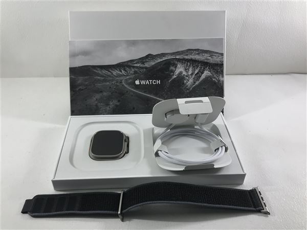 Ultra2[49mm セルラー]チタニウム Apple Watch MRF63J【安心保…_画像3