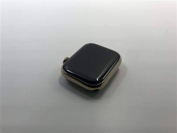Series9[45mm セルラー]ステンレススチール ゴールド Apple Wa…_画像7