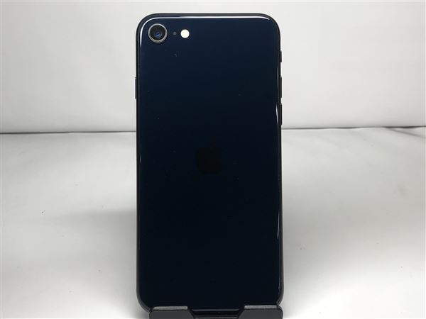 iPhoneSE 第3世代[64GB] au/UQ MMYC3J ミッドナイト【安心保証】_画像3