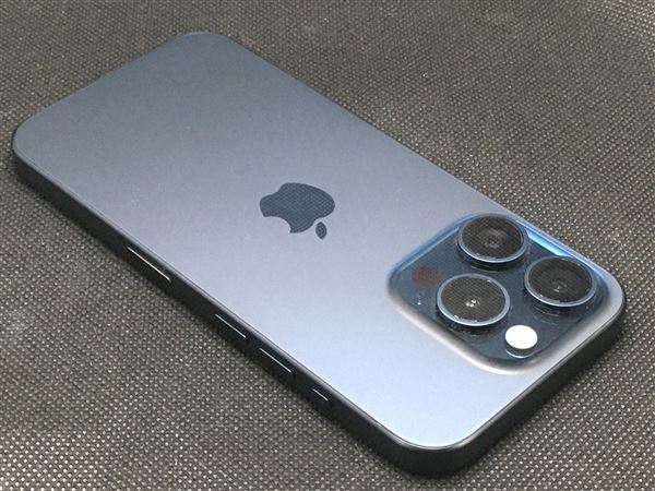 iPhone15 Pro[128GB] SIMフリー MTUA3J ブルーチタニウム【安 …_画像3