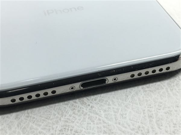 iPhoneX[256GB] SoftBank NQC22J シルバー【安心保証】_画像9