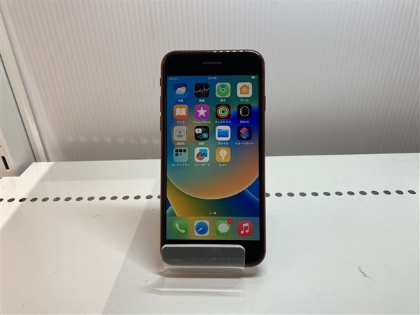 iPhone8[64GB] SIMロック解除 au/UQ レッド【安心保証】_画像2