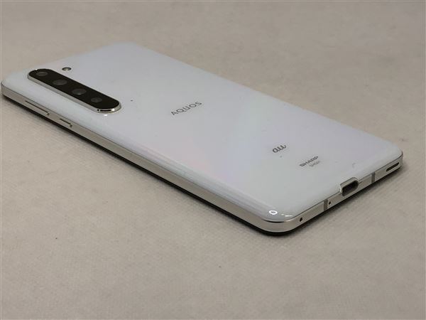 AQUOS R5G SHG01[256GB] au オーロラホワイト【安心保証】_画像5