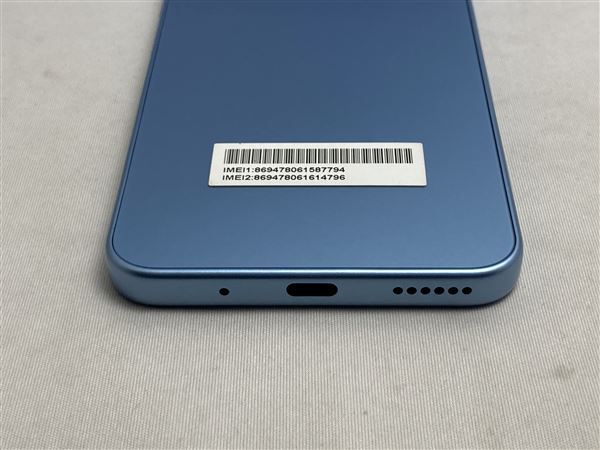 Libero 5G IV A302ZT[128GB] Y!mobile ブルー【安心保証】_画像5