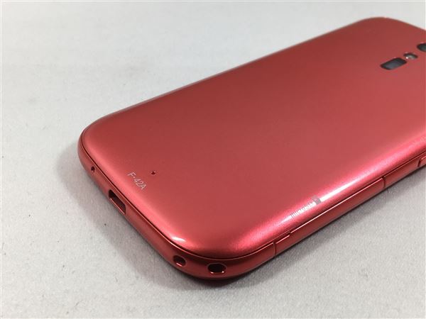 らくらくスマートフォン F-42A[32GB] docomo ピンク【安心保証】_画像6