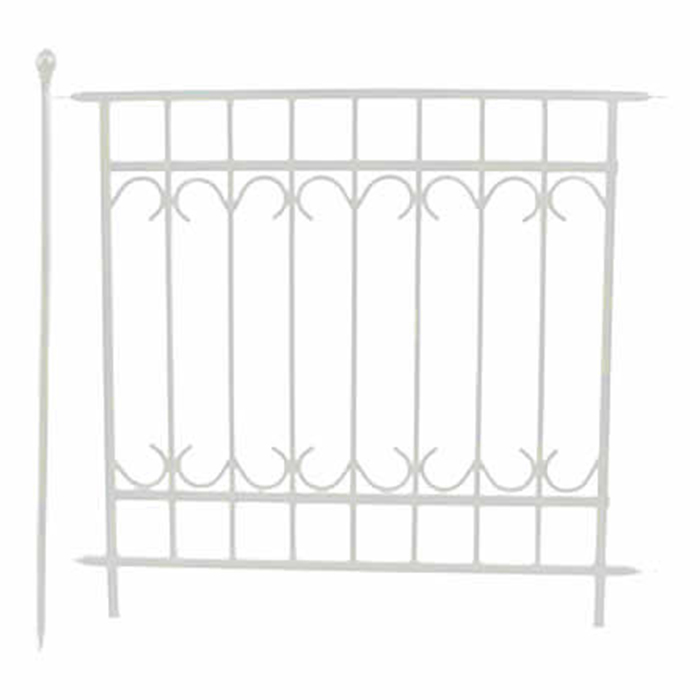  fence connection set fence paul (pole) each 1. bulkhead . fence gate .. garden fence white white MSMIK-0079WH