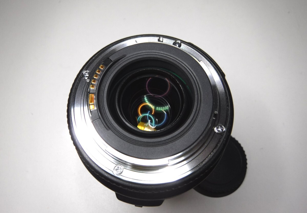 中古 Canon ZOOM LENS EF IMAGE STABILIZER ULTRASONIC MACRO 1.5m/4.9ft 70-300mm 1:4 - 5.6 IS USM φ58mm ズームレンズ 発送60サイズの画像7