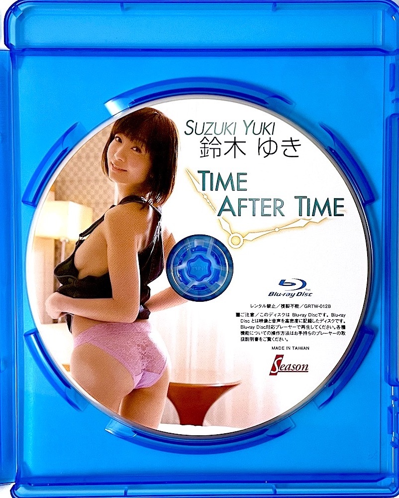 Blu-ray 鈴木ゆき「TIME AFTER TIME」一度再生のみ 送料無料・匿名配送_画像3