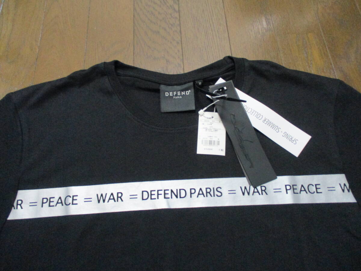 ☆DEFEND PARIS/ディフェンドパリス☆未使用 半袖Tシャツ サイズ：M メッセージTシャツ ストリート _画像5
