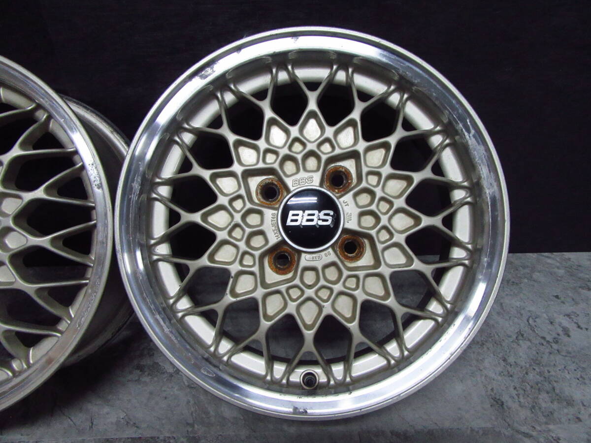 超希少 いすゞ 純正 ジェミニ純正OP BBS 14インチ アトレー ハイゼット エブリ ワゴンR ムーブ ライフ タント 軽自動車_画像3