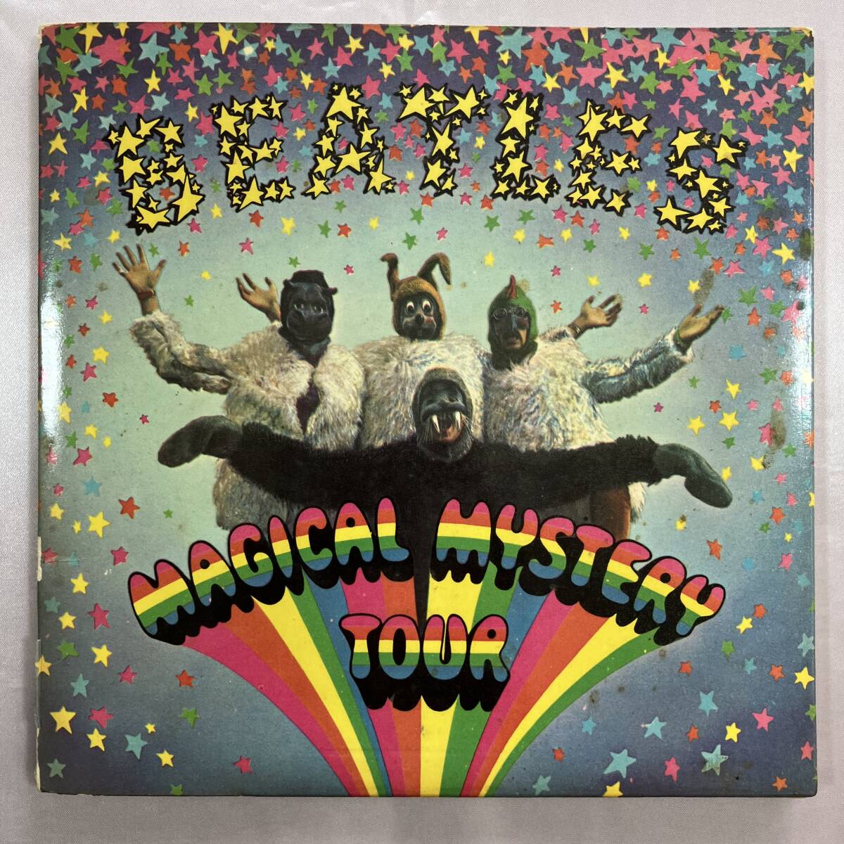 【1stプレス】UKモノラル盤パーロフォン マト1/1/1/2 MAGICAL MYSTERY TOUR EP2枚組 ビートルズ THE BEATLESの画像7