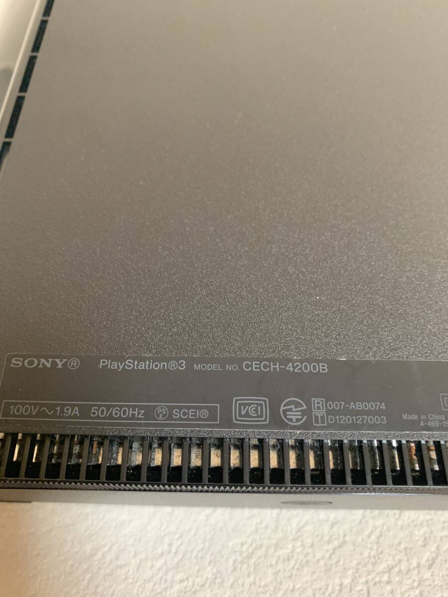 ■中古■　SONY　PS3本体　CECH-4200B　160GB　チャコールブラック　_画像8