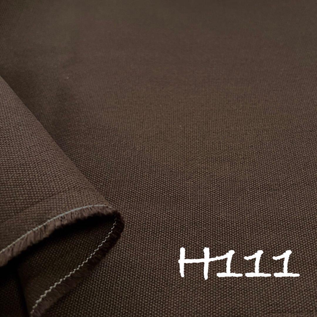m23/1M帆布H111チョコレートの画像1