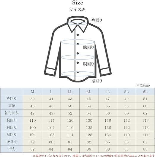 [パリス16ク] ワイシャツ メンズ Ｌ 長袖 ドゥエボットーニ 5枚セットの画像2