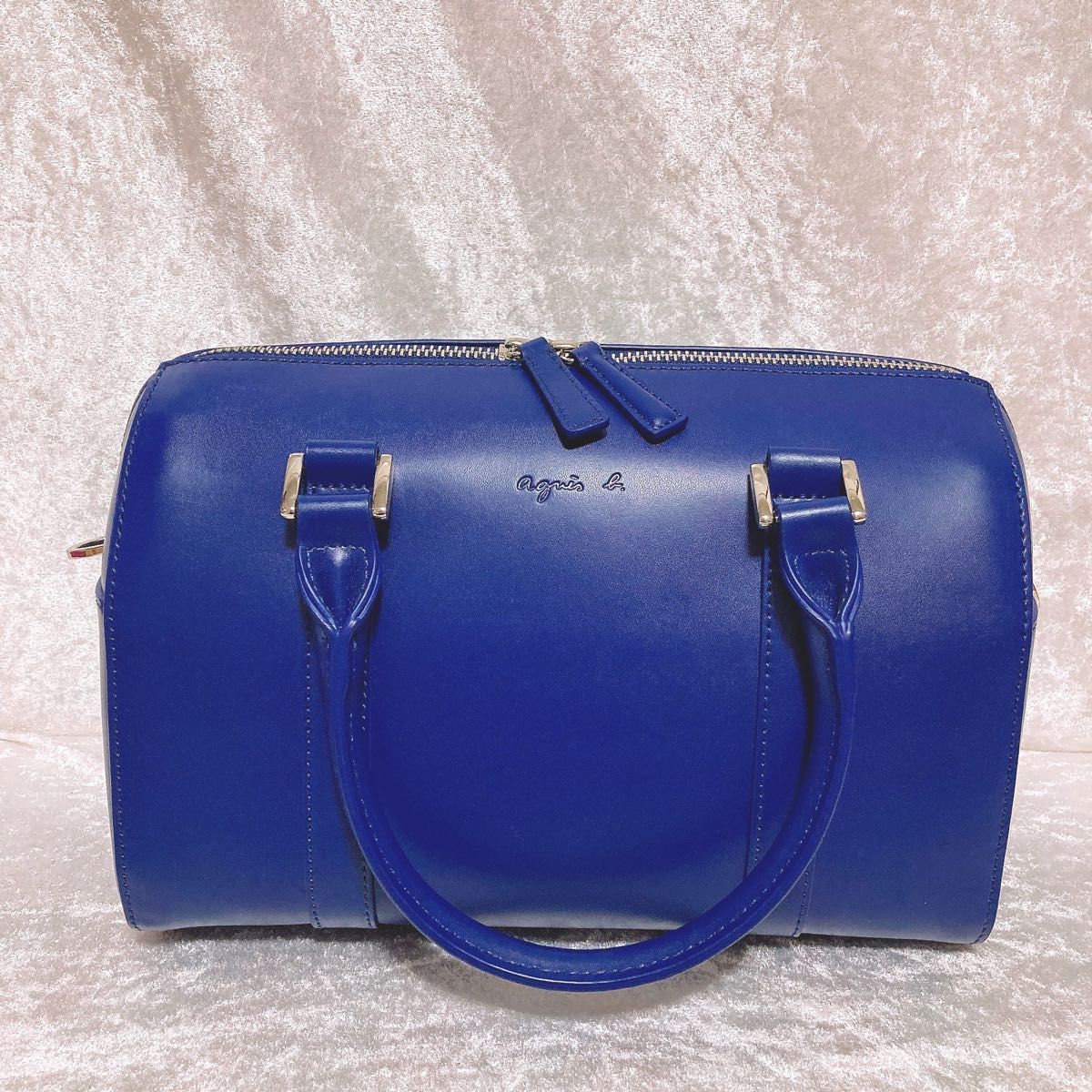 agnes b アニエスベー 2wayバッグ ミニボストン ショルダー agnes b アニエスベー 2wayバッグ ミニボストン ショルダー
