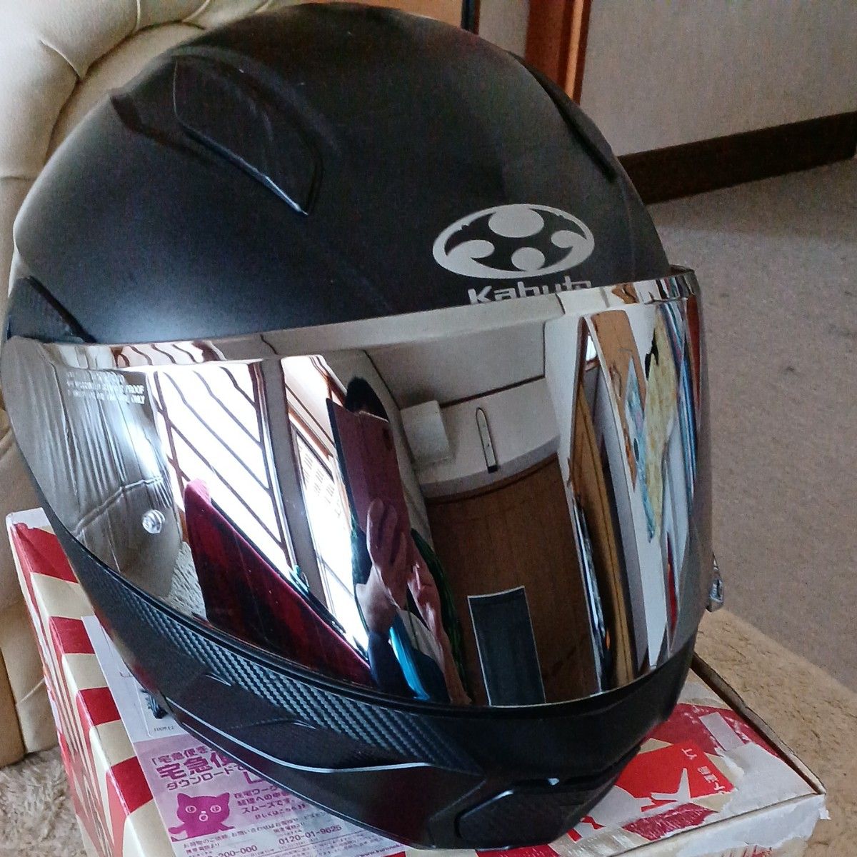 KABUTO ryuki ミラーシールド サイズL|Yahoo!フリマ(旧PayPay KABUTO ryuki ミラーシールド サイズL|Yahoo!フリマ(旧PayPay